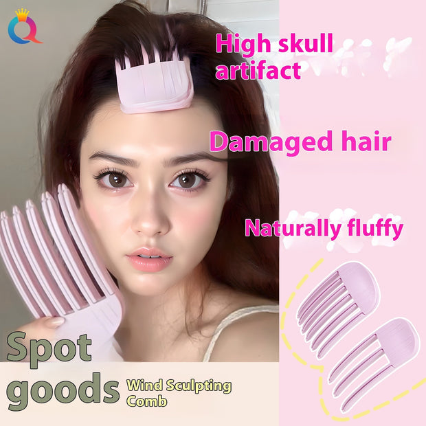 Traceless Clip Hair Root High Skull Top Fluffy Clip Artifact