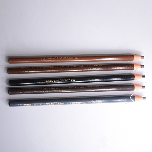 Brown Microblading Eyebrow Pen Waterproof Permanent Makeup Eye Brow Tattoo Pen Pencil Positioning Lip Eyebrow Marker Liner