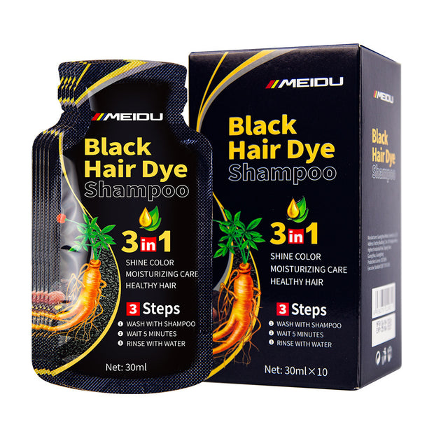 Black Mild Plant Bubble Beauty Hair Dye