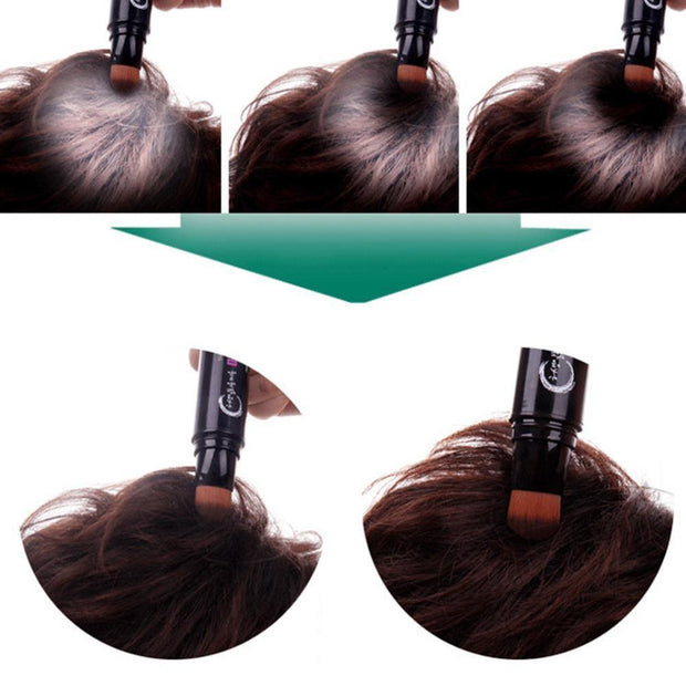 Temporary Hair Color Brush And Comb DIY Hair Color White Wax One-time Color Hair Grey Cream Hair Dye Pen