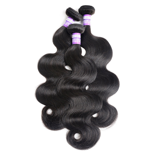 Body wave Brazilian hair curtain