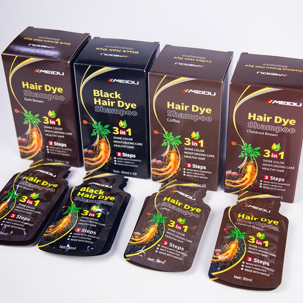 Black Mild Plant Bubble Beauty Hair Dye