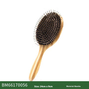 Wild Boar Bristle Hair Brush Cleaning Brush Airbag Straight Hair