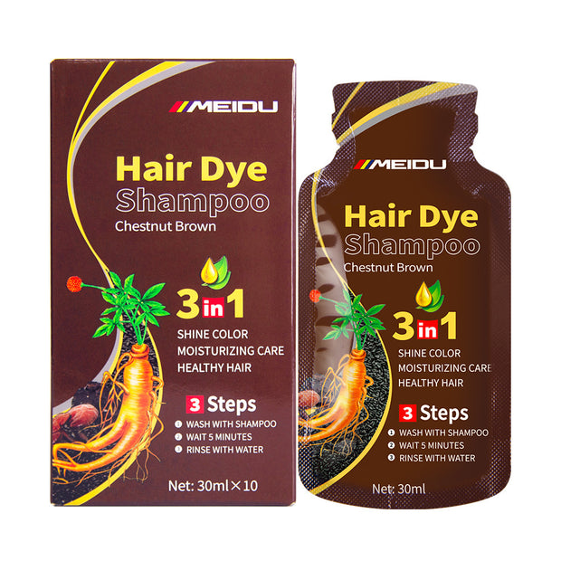 Black Mild Plant Bubble Beauty Hair Dye