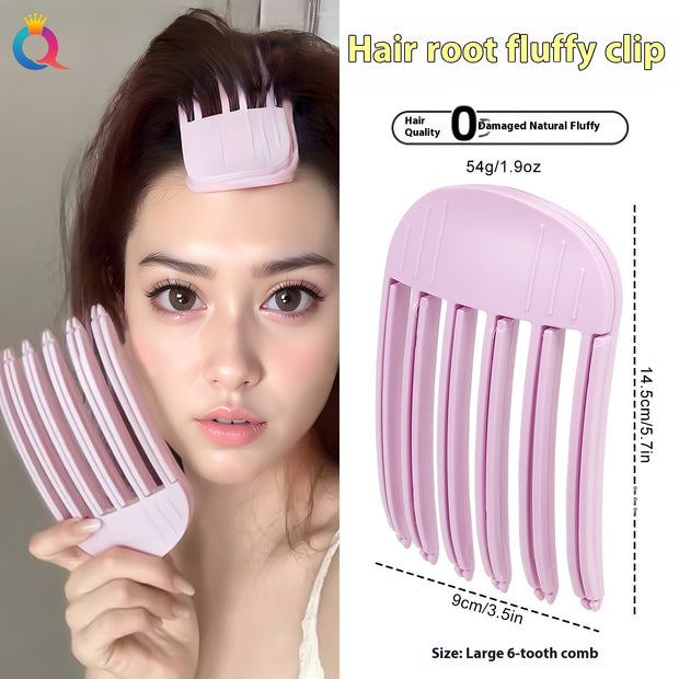 Traceless Clip Hair Root High Skull Top Fluffy Clip Artifact