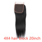 Real human hair straight wave human hair hair curtain natural color wig hair extension